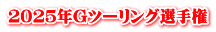 ２０２５年Gツーリング選手権